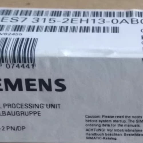 议价西门子CPU 315 带 256 KByte 内存 6ES7315-2EH13-0AB0/OABO