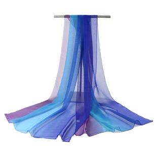 优雅仪态形体服丝巾形体模特礼仪练功服女套装女围巾轻薄丝巾