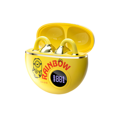 S3小黄人正版耳夹式蓝牙耳机