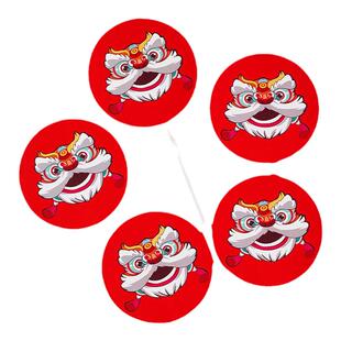 中国风儿童宝宝周岁满月百天生日蛋糕装饰国潮风插牌茁壮成长插件