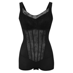 莱特妮丝连体塑身衣收腹束腰美体衣夏季薄款可外穿塑身衣