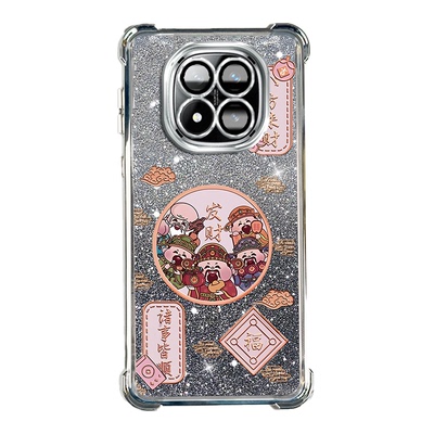 适用红米note14Pro+手机壳气囊