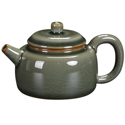 哥窑泡茶壶单壶家用小号