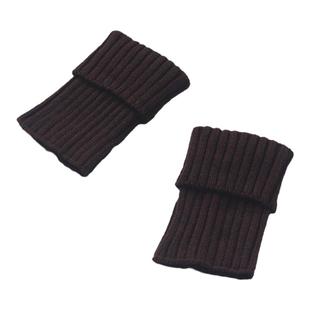 护脚踝袜套女秋冬成人脚腕脚脖袜筒腿套保暖堆堆毛线袜子靴子靴套