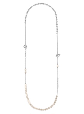 【曹颖甄选】孙怡彭雅琦同款欧比雅比流年仿珍珠项链可拆卸毛衣链