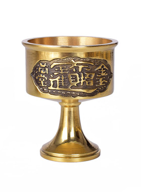 黄铜三连套装招财款佛具用品