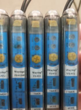 询光纤放大器Waytop光电开关传感器FS-N12