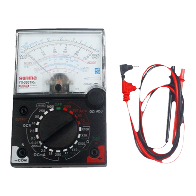 万用电表04011指针式学生万用表多功能电表家用小型便携式电工维修初高中物理电学实验器材