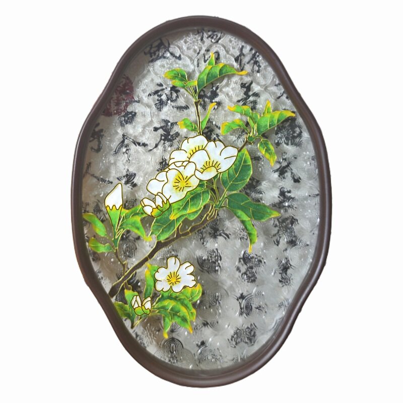 【春风拂梨花】掐丝珐琅diy手工