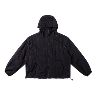 Terrawear UPF100+夏季轻薄连帽尼龙防晒夹克外套 无束缚