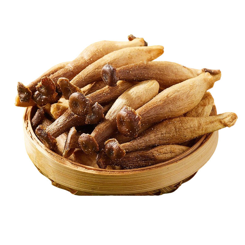 椒盐鹿茸菇脆开袋即食蘑菇脆黑松露味蔬菜干解馋零食休闲小吃食品
