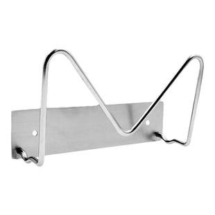 厨房不锈钢锅盖架砧板收纳小挂架上墙免打孔放置架子置物架带接水