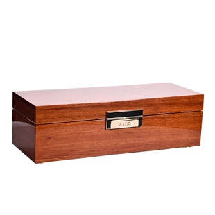 花梨木实木木质手表盒子收纳盒机械表家用简约新款腕表之家xbiao