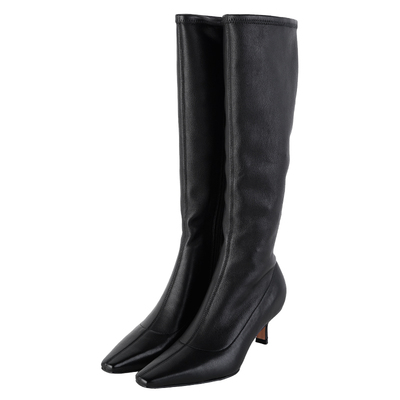 IORE包腿显瘦弹力羊皮细跟及膝靴