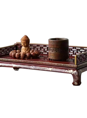 天纵印度小叶紫檀底座摆放