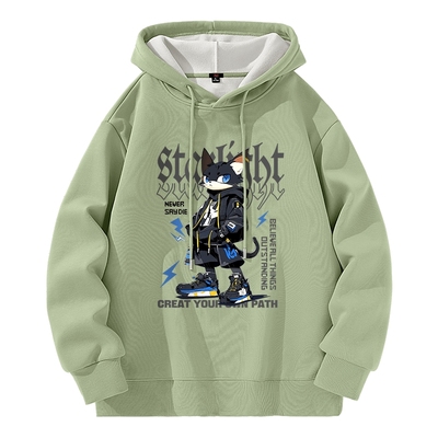 班尼路S&K加绒卫衣男款2025新款