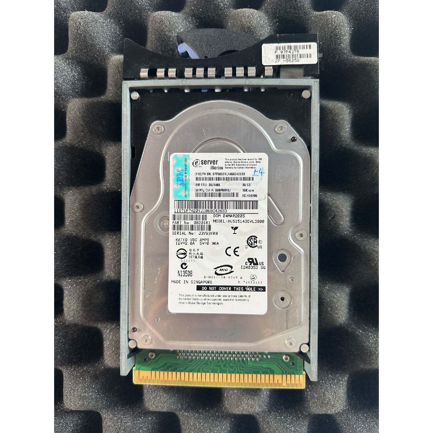 议价原装IBM432635G15KU320SCSI硬盘可维修