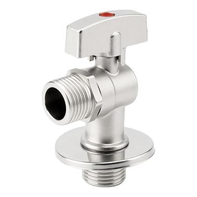 云然加厚黄铜球芯大流量三角球阀