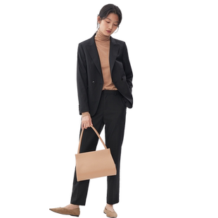 宿·色西装两件套职业正装秋季置业顾问女装套装高端工作服