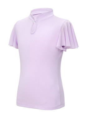 艾舞戈舞蹈服儿童女短袖练功服