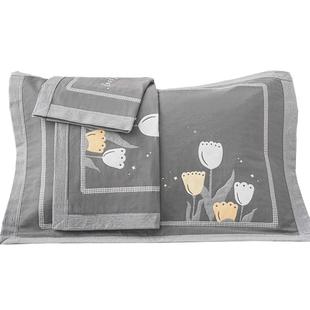 全棉纱布枕巾盖巾一对2025新款纯棉枕头巾男士成人家用防头油垫巾