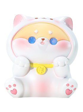 宝贝故事小柴旺旺摆件