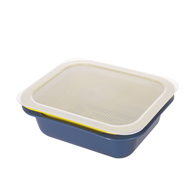 振鹰家用双层沥水篮塑料菜蓝厨房