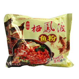 8包装湘郴栖凤渡鱼粉方便泡面速食宽米粉湖南郴州特产非油炸切粉