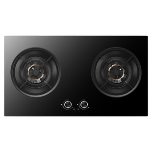 美的QD529燃气灶双边定时大火力家用灶具台嵌两用官方旗舰店正品