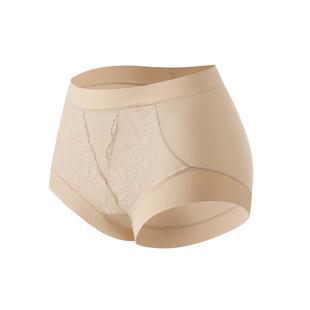 婷美轻薄中腰美体束腰收腹裤10A抑菌不夹臀翘臀轻塑无痕塑身内裤