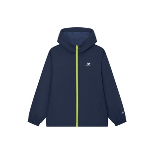 特步童装儿童外套男童2026新款春秋季户外防风雨运动上衣春装风衣