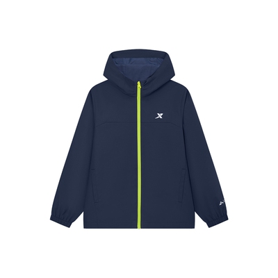 特步童装儿童外套女童2026新款春季户外防风运动上衣男春装薄风衣