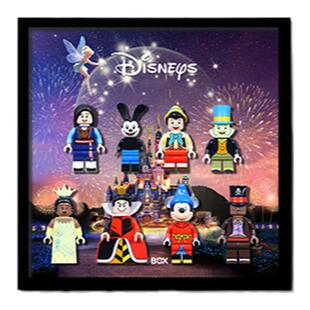 KGBOX乐高抽抽乐迪士尼人仔43230 4322271040 40478相框展示盒