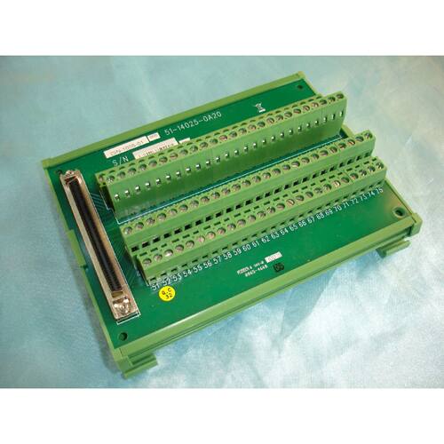 议价9成新Advantech研华51-14025-0A20原装接线端子板SCSI100导轨