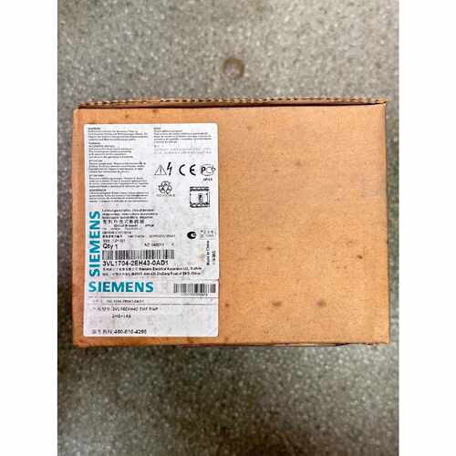 议价西门子SIEMENS低压断路器3VL1704-2EH43-0AD1全新原装正品