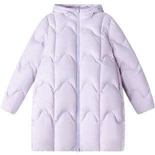 笛莎官方旗舰童装女童长款羽绒服秋冬季新款女孩儿童保暖加厚外套