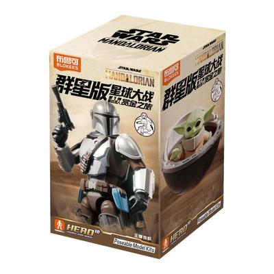 【新品】布鲁可星球大战群星版曼达洛人赏金之旅玩具收藏手办