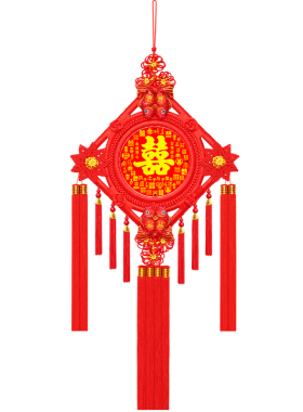 中国结喜字结婚挂件婚礼喜庆装饰