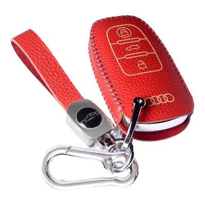 瑛毅牛皮日韩时尚钥匙保护包套