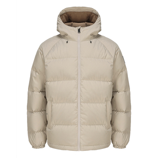 ADVT羽绒服男款 立领连帽保暖加厚冬季时尚短款外套纯色2025秋冬