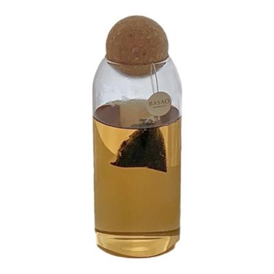 日式透明形软木塞玻璃罐