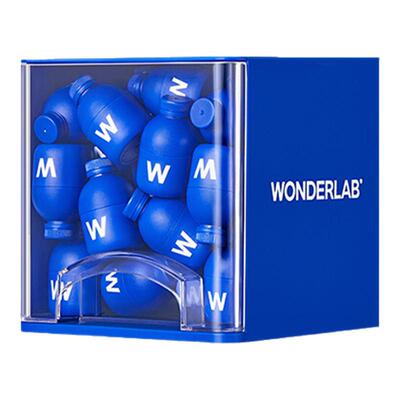 万益蓝WonderLab全能小蓝瓶益生菌大桶180瓶肠胃不适即食益生元
