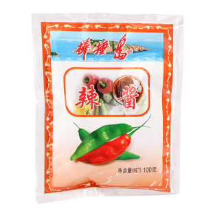 大连特产棒棰岛辣酱100g*5袋正宗东北蒜蓉辣酱烧烤火锅调味辣椒酱