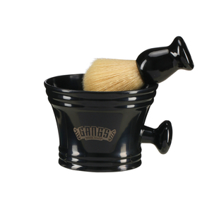 剃须皂打泡碗男士修面工具理发店泡沫刷套装修面膏起泡刮胡胡须刷