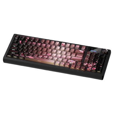 狼途LT95机械键盘客制化无线三模蓝牙办公游戏侧刻键帽电竞专用