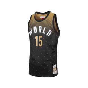 掘金队约基奇2016赛季全明星NBA官方MN复刻15号球衣SW球迷版