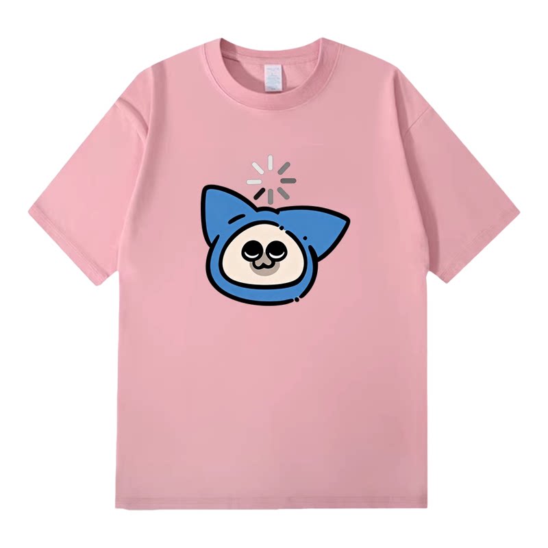 怪物猎人联名短袖T恤男女夏艾露猫呆猫周边衣服宽松百搭半袖潮