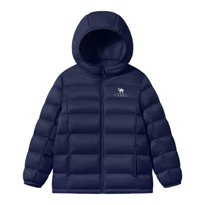 骆驼儿童羽绒服轻薄款男童面包服