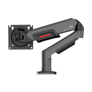HKC 显示器旋转升降支架免打孔万向旋转无极调节机械臂KR66