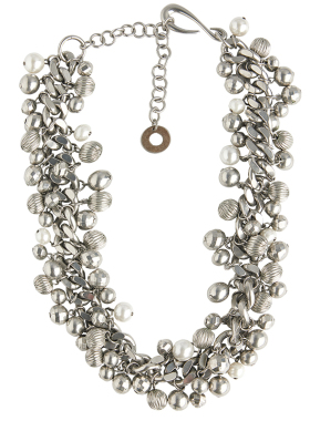 【03.09新品】c percentage 银色菲兹系列项链